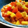 秋♪果物と野菜の意外なベストマッチ☆｢柿とトマトのサラダ｣