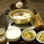 鯛の湯豆腐／鯛の料理は余計なものを入れないほうがいいのである
