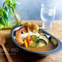 素揚げ野菜をトッピング！カレーランチ