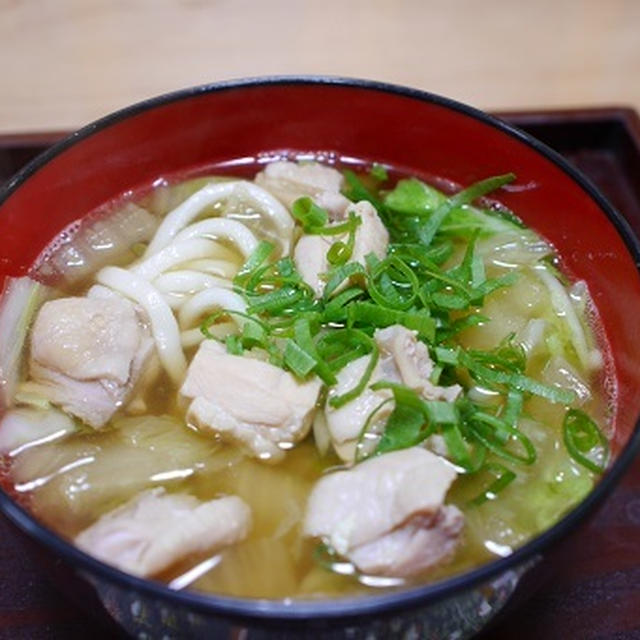 鶏肉うどん