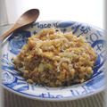 しらすと白菜の漬物の玄米チャーハン♪
