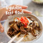 Gyudon Japanese Beef Bowls　