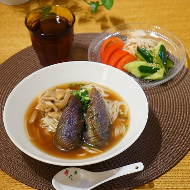 思い出の味、ナス素麺