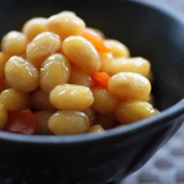 大豆のはちみつ照り煮