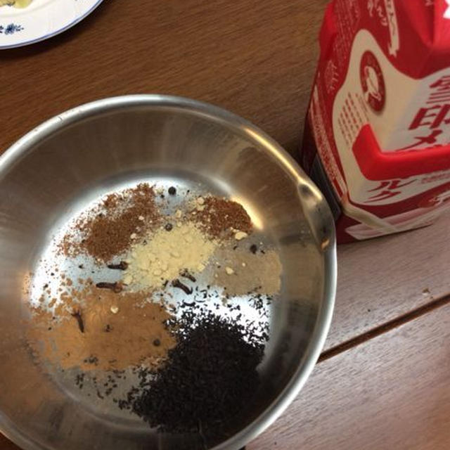 甘い紅茶で一休み