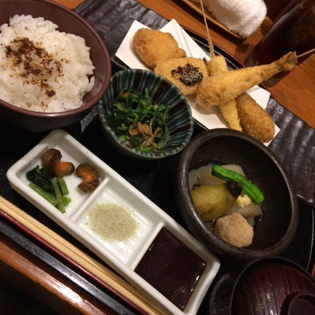 コレドの串揚げやさん