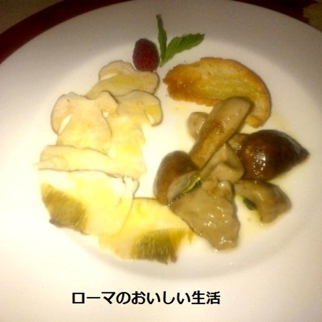 カラブリアのシ―ラ山でポルチーニの食べ比べ～