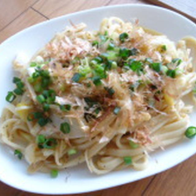 黒胡椒効いてる♪さぬき焼きうどん