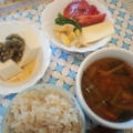 息子の朝ごはん