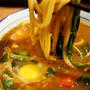 【四季の彩で　簡単！美味しい！５分で出来るお月見カレーうどん　】私のズボラ飯です＾＾♪