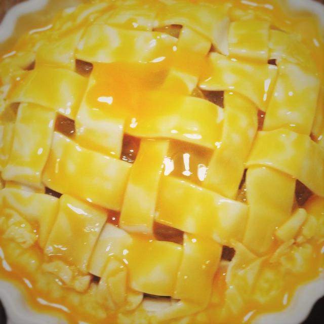 息子のアップルパイ