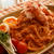 贅沢仕様な蟹のトマトクリームパスタ