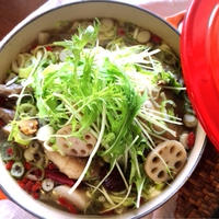 カラダ喜ぶ薬膳鍋〆はおこわで大満足(〃ω〃)