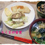 【塩揉みキャベツと牛肉和え】定食♪