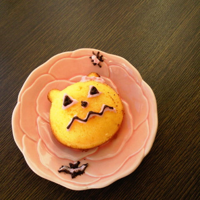 ハロウィンぷちケーキ。