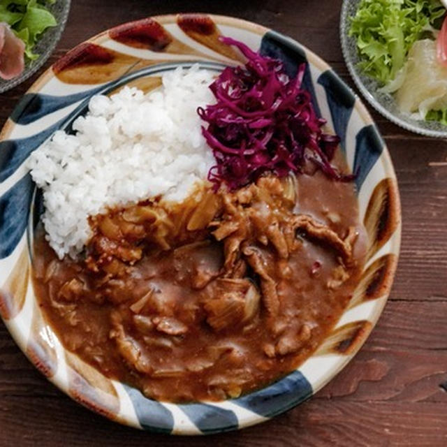 カレーを作るのすらめんどくさい！と言う日に！！切るのが簡単な食材で家族から好評だった省エネカレーの具！