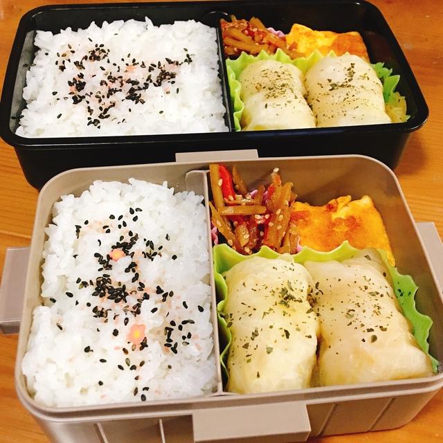 JKお弁当☆DKお弁当☆11/20＆  簡単きんぴらごぼう