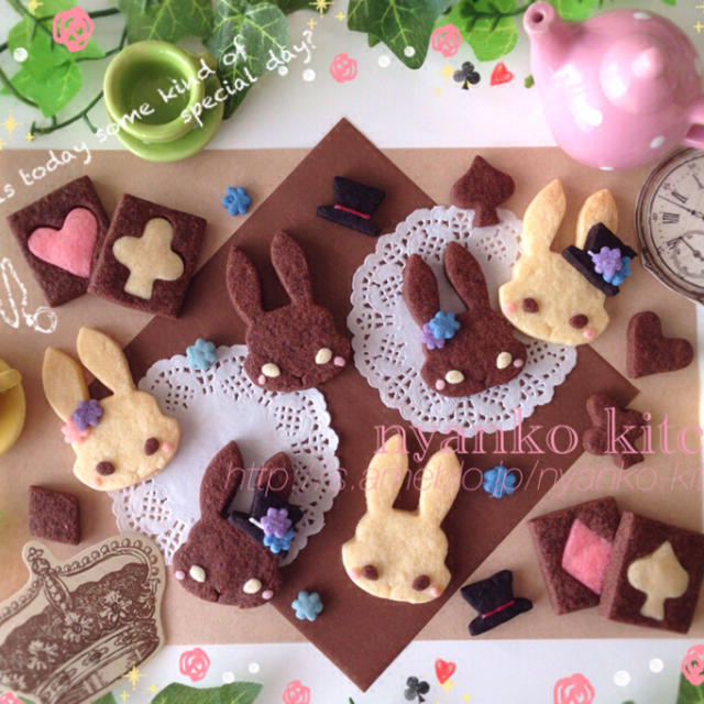 ウサギクッキー♡