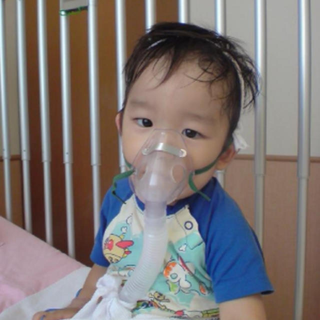 海星　1歳11ヶ月　喘息発作で入院