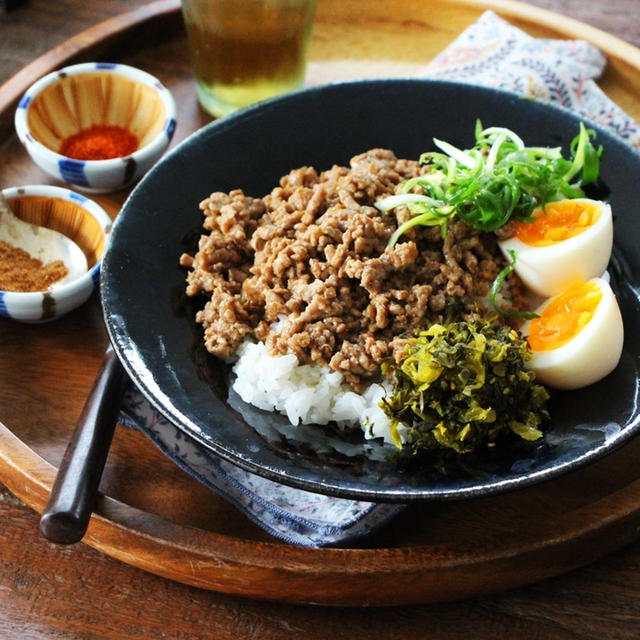 即席ルーローハン（魯肉飯）レシピ