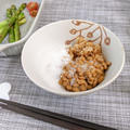 【発酵パワー】塩麹の納豆とろろご飯（5min)