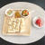 【幼児食】納豆チーズトーストのランチ&あさりと豆腐の中華炒め