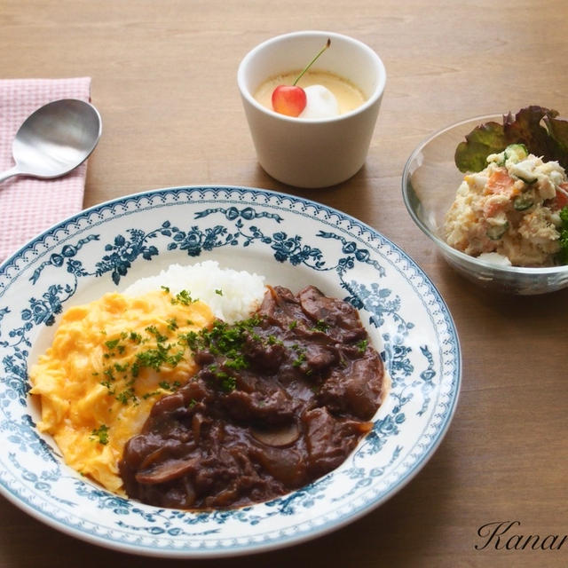【オンライン料理教室】　洋食屋さんのハヤシライス