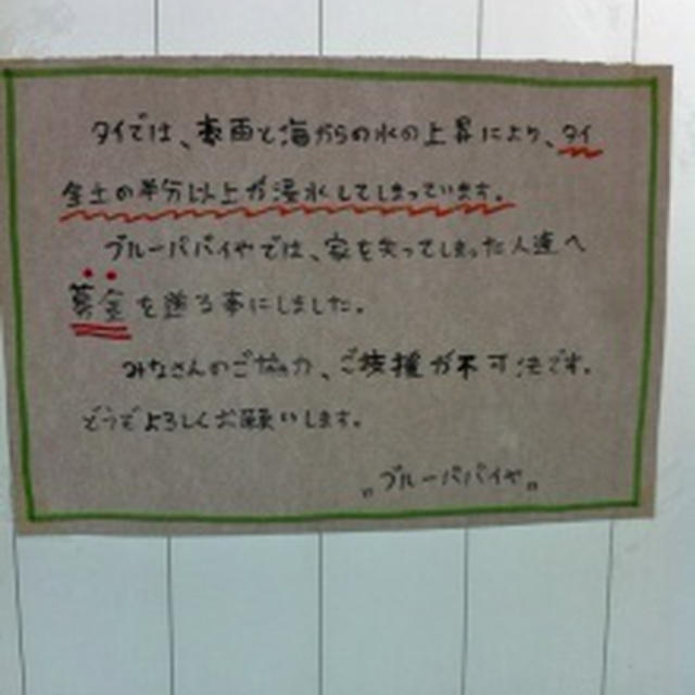 タイの洪水