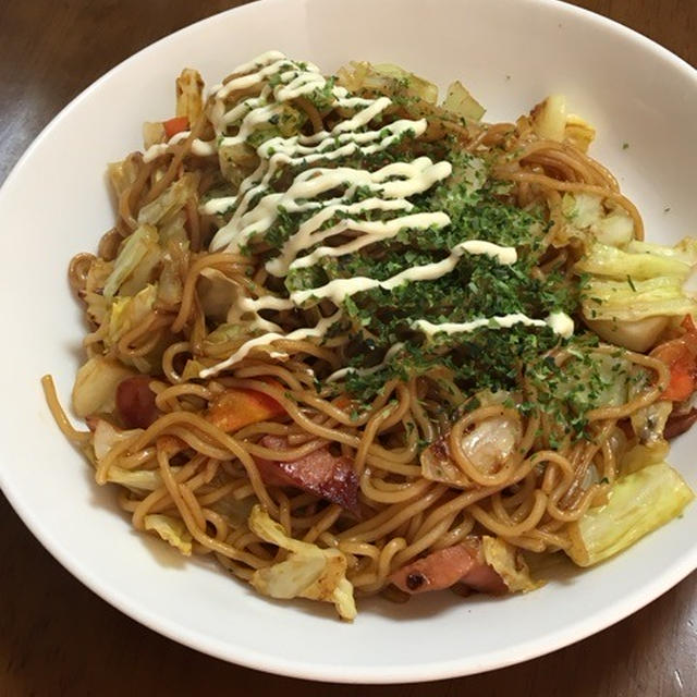 1229 昼焼きそばー☆