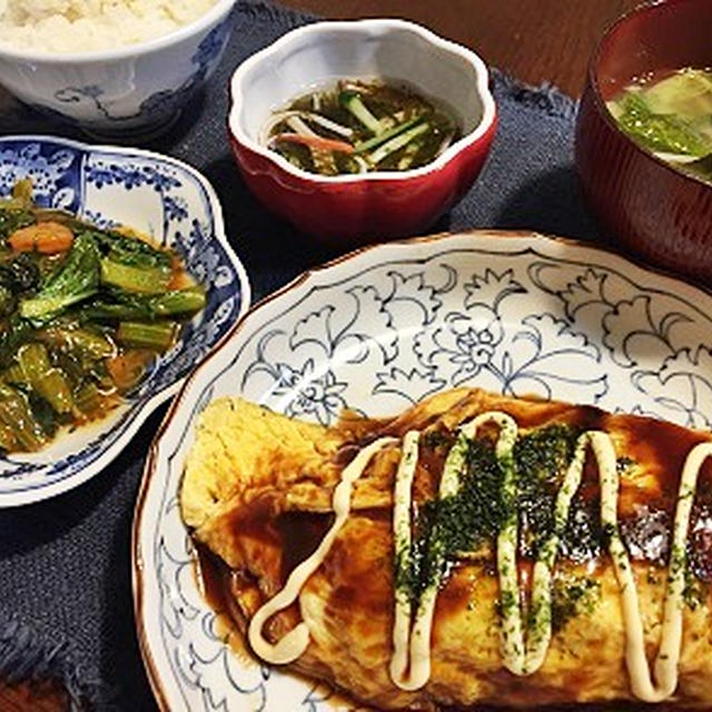 とん平焼き　＆　春の便り
