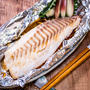 ふんわり美味しい「サクを丸ごと鯛のホイル焼き」&焼くのは暑いけど「海老の塩焼き」は美味しい