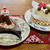 昼食はアノ人気の餃子！とおやつはクリスマスケーキ♪