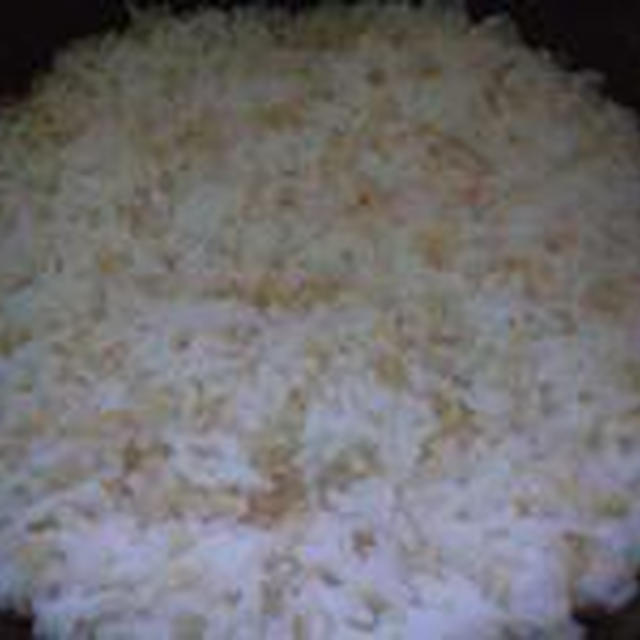 湯立てで白米（６６４）。。。特別栽培米広島世羅高原産コシヒカリ玄米（あいざわ米店）福井県産越前たけふ特別栽培米コシヒカリ白米（あいざわ米店）