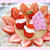 いちごサンタのスノークリスマスケーキ