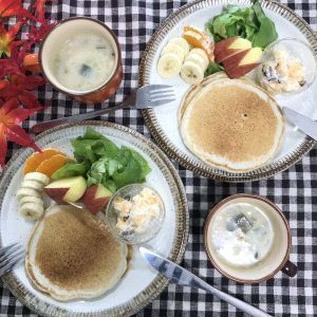 家にある材料で簡単パンケーキ