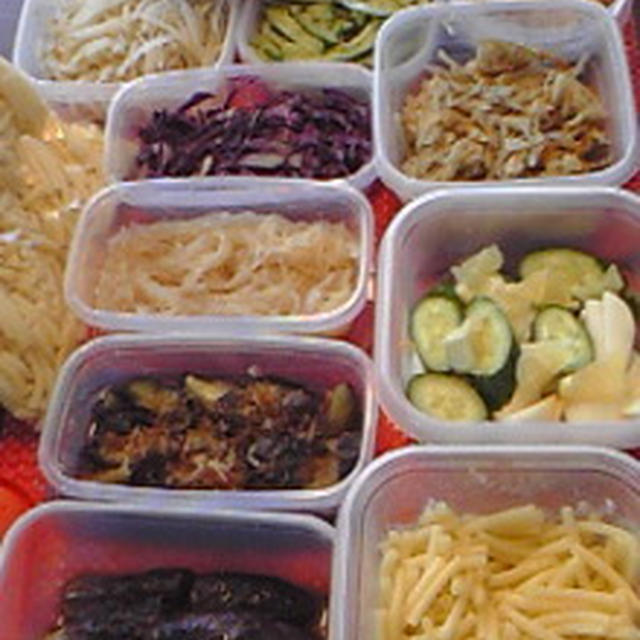 今週の作り置きおかず