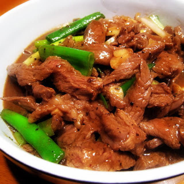 蔥爆豬柳│ネギと豚肉の千切り炒め
