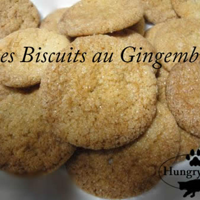 しょうがのスパイシークッキー☆  Les Biscuits au Gingembre