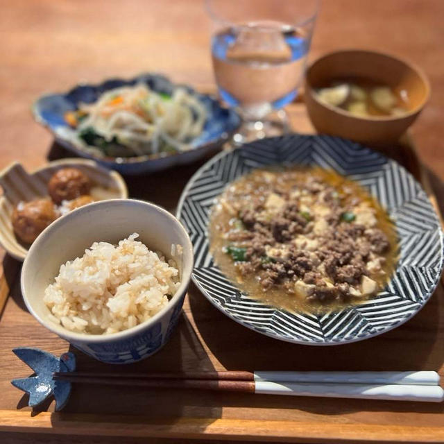 小さな子供も食べられる、マーボー豆腐