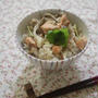 旬レシピ♪秋鮭と舞茸の炊き込みごはん