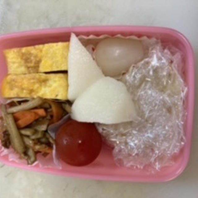 今日からお弁当作りスタートです