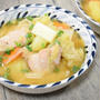 【レシピブログ】北海道産秋鮭の石狩鍋風スープ