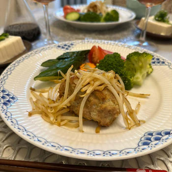 ハンバーグ✨で✨お家ごはん✨