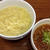 昼は自家製麻婆の素で「つけ麺」