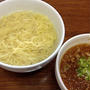 昼は自家製麻婆の素で「つけ麺」