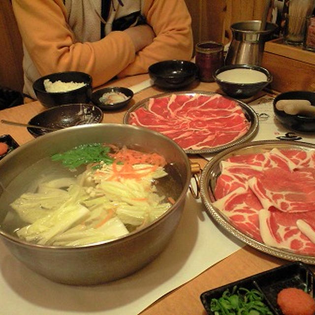 昨日はしゃぶしゃぶ