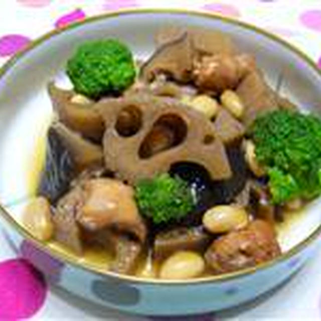 蓮根の煮物☆