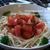 トマトと塩昆布の冷製うどん