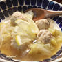 風邪予防に温活＊白菜たっぷり鶏団子スープ＊鍋にでも～