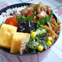 豚肉と夏野菜のバルサミコ酢炒め弁当